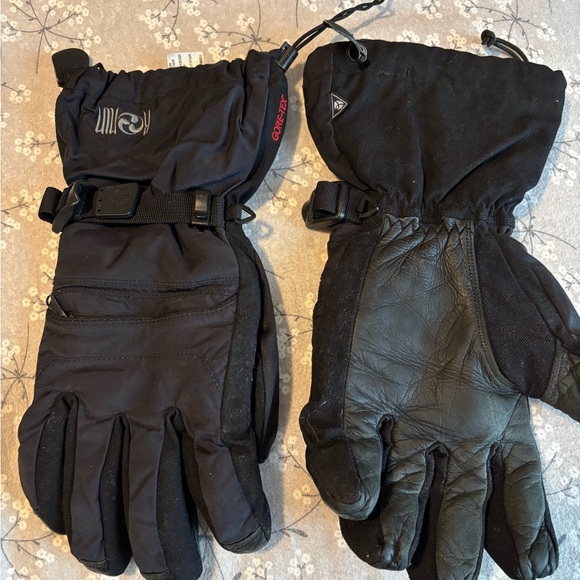 Burton Black Gore-Tex Winter Gloves, Ronin, snowboard, ski, great used condition - Picture 1 of 7